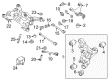 Diagram for Infiniti Q60 Radius Arm Bushing - 55159-1MA1A