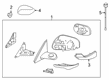 Diagram for 2022 Infiniti QX50 Mirror Cover - 96373-5NA5A