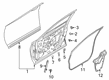 Diagram for 2022 Infiniti QX50 Weather Strip - 82838-5NA1A