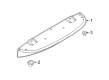 Diagram for 2023 Infiniti QX80 Spoiler - 96030-6JL6A