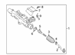 Diagram for Infiniti QX55 Rack And Pinion - 49004-5NA0C