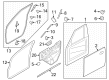 Diagram for Infiniti QX80 Door Seal - 80830-1LA0D