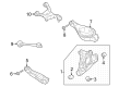 Diagram for 2023 Infiniti QX60 Rear Crossmember - 55400-6SA0E