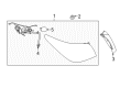 Diagram for Infiniti Tail Light - 26550-6HH5A