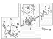 Diagram for 2022 Infiniti QX80 Brake Master Cylinder - 46010-6JL1B