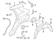 Diagram for 2022 Infiniti QX50 Fuel Door - 78832-5NA3B