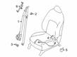 Diagram for Infiniti QX55 Seat Belt - 86884-5VS8A