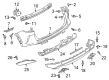 Diagram for 2022 Infiniti QX50 Bumper - 85022-9CM0A