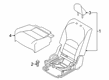 Diagram for 2023 Infiniti QX50 Seat Cushion - 88300-9CM1A