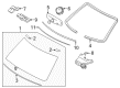 Diagram for Infiniti QX80 Windshield - G2700-6JR0C