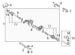 Diagram for Infiniti Q50 Rack And Pinion - 49004-5CB1C