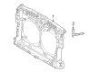 Diagram for 2022 Infiniti QX60 Radiator Support - 62500-6TA0A