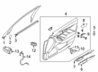 Diagram for Infiniti Q50 Door Moldings - 80293-6HE1A