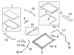 Diagram for 2023 Infiniti QX60 Weather Strip - 91214-4BA0A