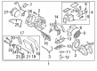 Diagram for Infiniti QX80 A/C Hose - 92462-6JF0B