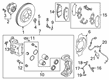 Diagram for Infiniti QX55 Brake Caliper Repair Kit - 41133-3WU0A