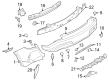 Diagram for Infiniti QX55 Bumper - 850B2-5VG1J