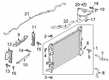 Diagram for Infiniti QX55 Coolant Reservoir Hose - 21742-5NA0A