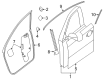 Diagram for 2020 Infiniti QX60 Door Seal - 80830-3JA0D