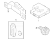 Diagram for 2023 Infiniti QX60 Transmitter - 285E3-6SA7B