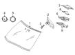 Diagram for Infiniti QX55 Windshield - 72700-5VG1B