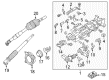 Diagram for 2024 Infiniti QX80 Steering Shaft - 48822-5ZP0B