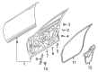 Diagram for Infiniti QX55 Door Seal - 80830-5VG0A