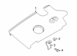 Diagram for 2022 Infiniti QX50 Engine Cover - 14041-5NA2A