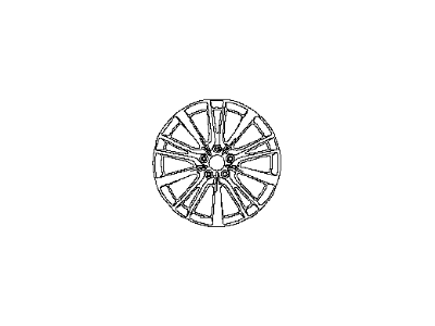 2014 Infiniti Q70 Spare Wheel - D0300-1M025