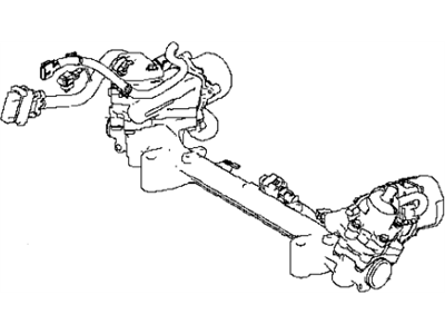 Infiniti 49200-4GE4A Power Steering Gear Assembly