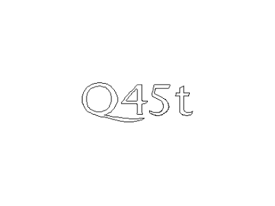 2019 Infiniti Q70L Emblem - 84890-3WG1C