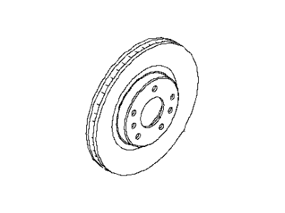Infiniti 40206-5NA0A Rotor-Disc Brake,Front