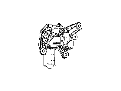 2012 Infiniti FX35 Wiper Motor - 28710-1BA0A