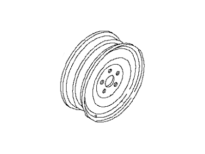 2013 Infiniti FX37 Spare Wheel - D0300-3EV8A