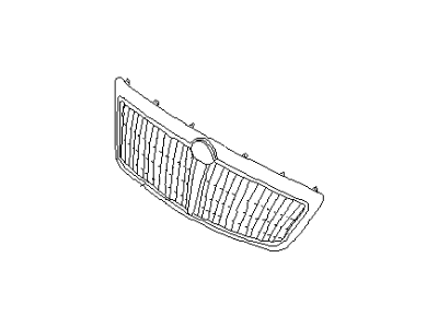 Infiniti 62310-AS600 Front Grille Assembly