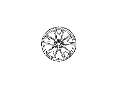 2011 Infiniti G37 Spare Wheel - D0C00-1NH4A