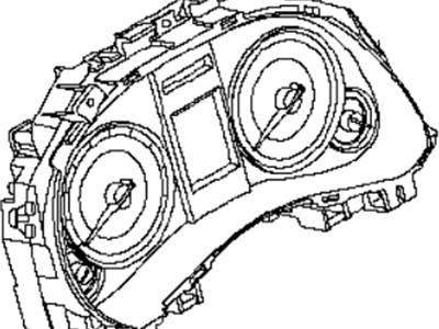 2007 Infiniti G35 Speedometer - 24820-JK60D