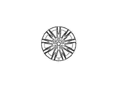 Infiniti D0300-JK126 Aluminum Wheel