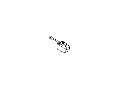 2001 Infiniti QX4 Ignition Lock Cylinder - 48700-6J387