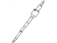 Infiniti 48822-1CA0A Shaft Assy-Steering Column,Lower