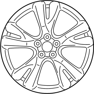 2016 Infiniti Q70 Spare Wheel - D0CMM-1A37A