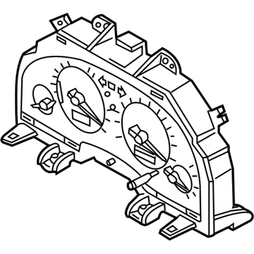 2007 Infiniti G35 Speedometer - 24820-CM40A