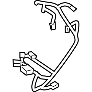 Infiniti 87069-6JE0A Harness-Front Seat