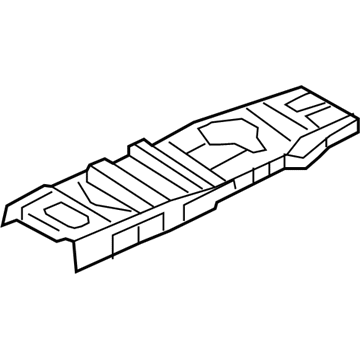 Infiniti 74364-6JR0A Reinforce-Front Floor