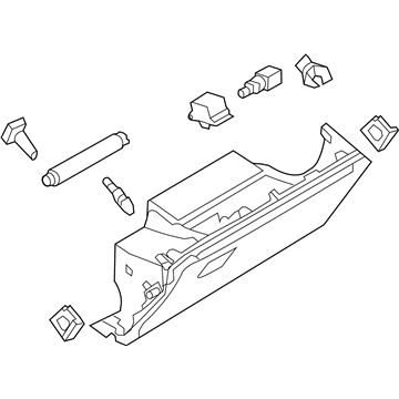 Infiniti 68102-6JL0B PANEL-INSTRUMENT LOWER,ASSIST