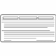 Infiniti 14805-6JS0B Label-Emission Control Information