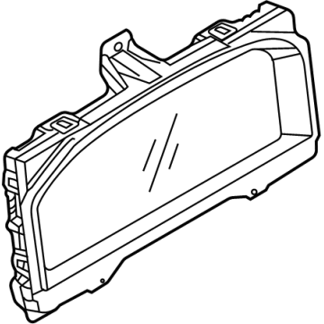 Infiniti 24809-6SA0D DISPLAY UNIT-METER