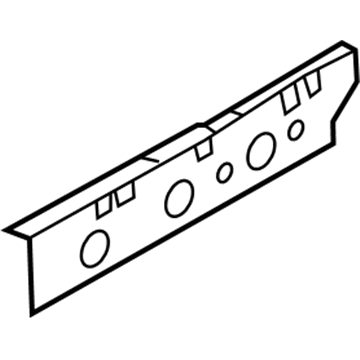 Infiniti 76427-1W200 Reinforce-SILL OUTR,L