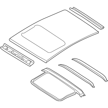 Infiniti 73100-AR035 Roof Assy