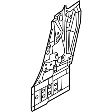 Infiniti 76530-JJ50A Pillar-Lock,Inner RH